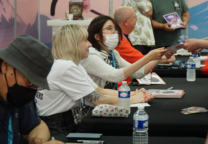 Dédicaces de Nakashiki Saori - JTF 2024